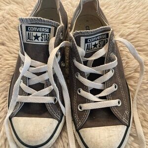 Converse Gray and White Women's Sneakers